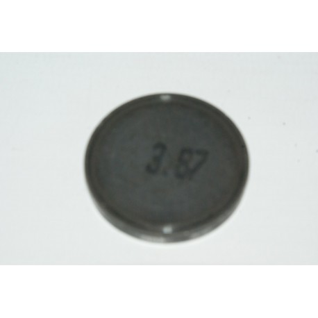Einstellplättchen Ventil 3.87 mm
