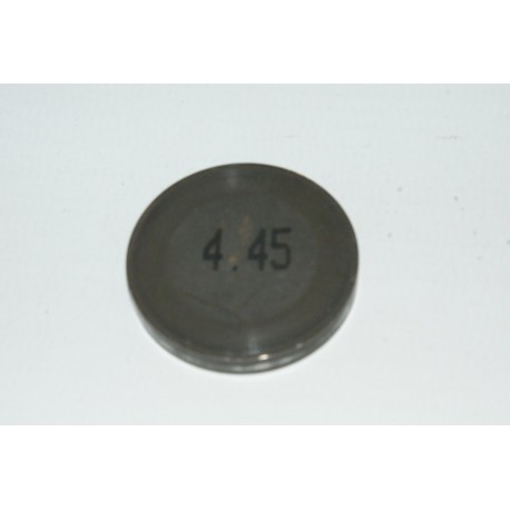 Einstellplättchen Ventil 4.45 mm